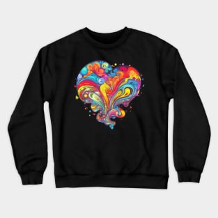 Psychedelic Love Crewneck Sweatshirt